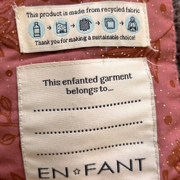 Gorgeous and warm kids winter coat with ruffles - sz 6 - Picture 6 of 10